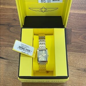 Invicta Gold Watch NWT $395